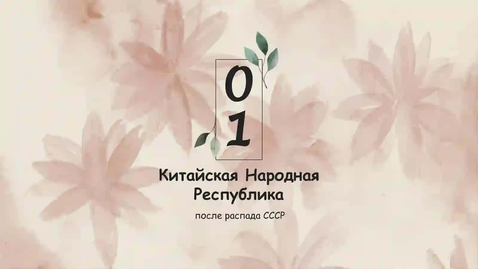 Китайская Народная Республика 3