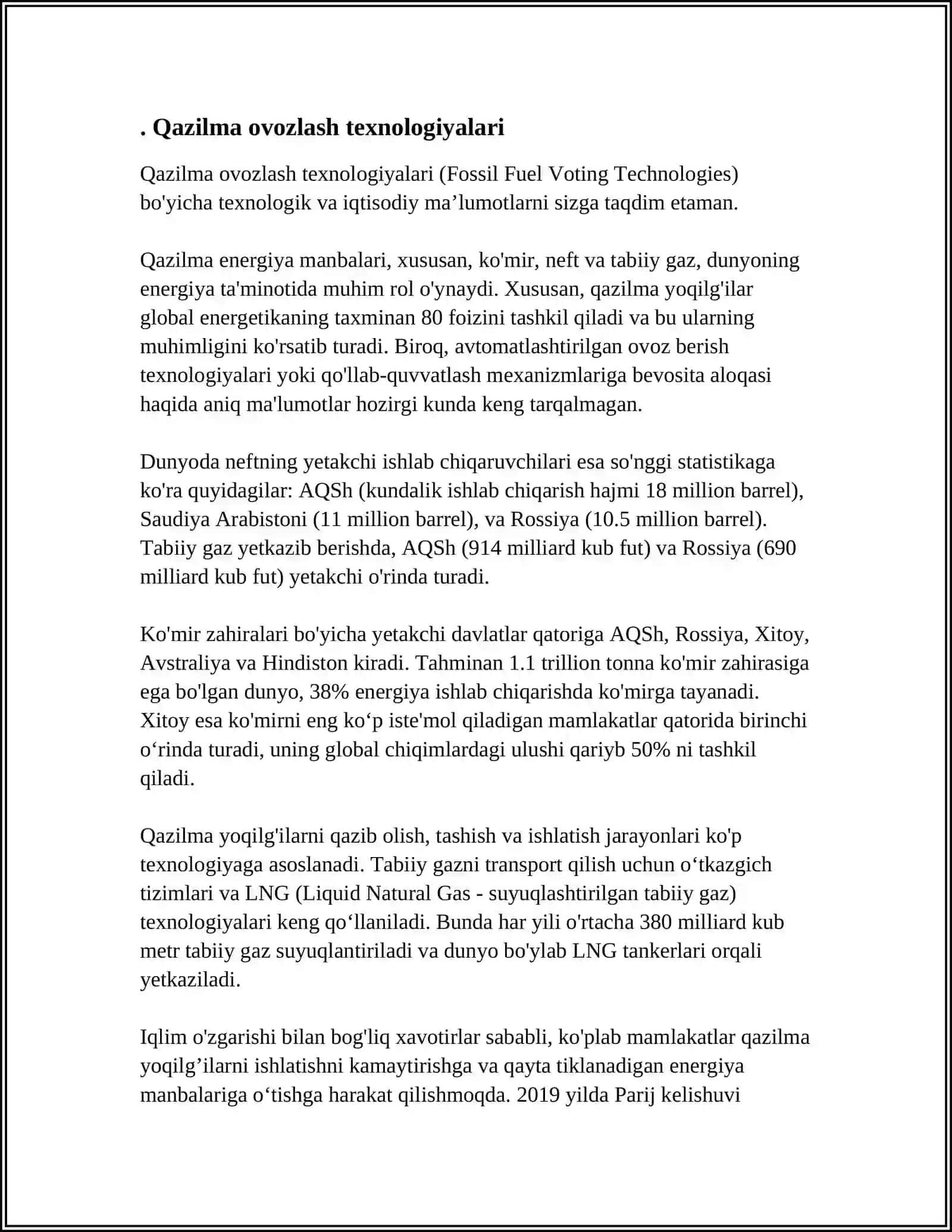Qazilma ovozlash texnologiyalari 3