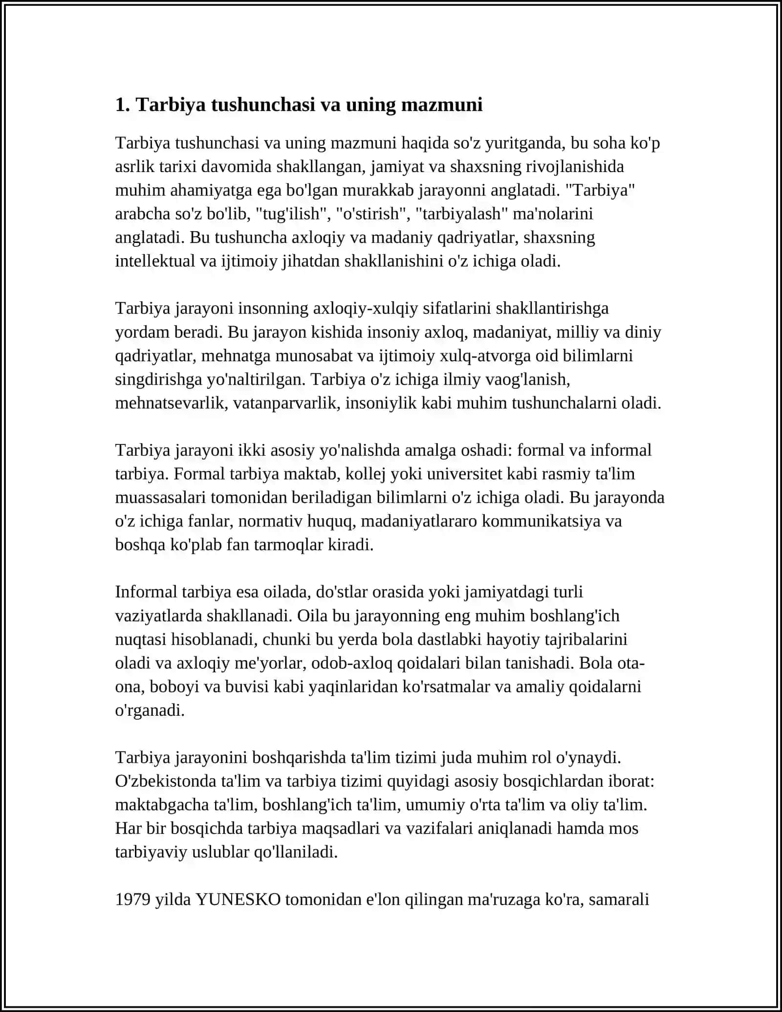OILADA TARBIYA ASOSLARI 3