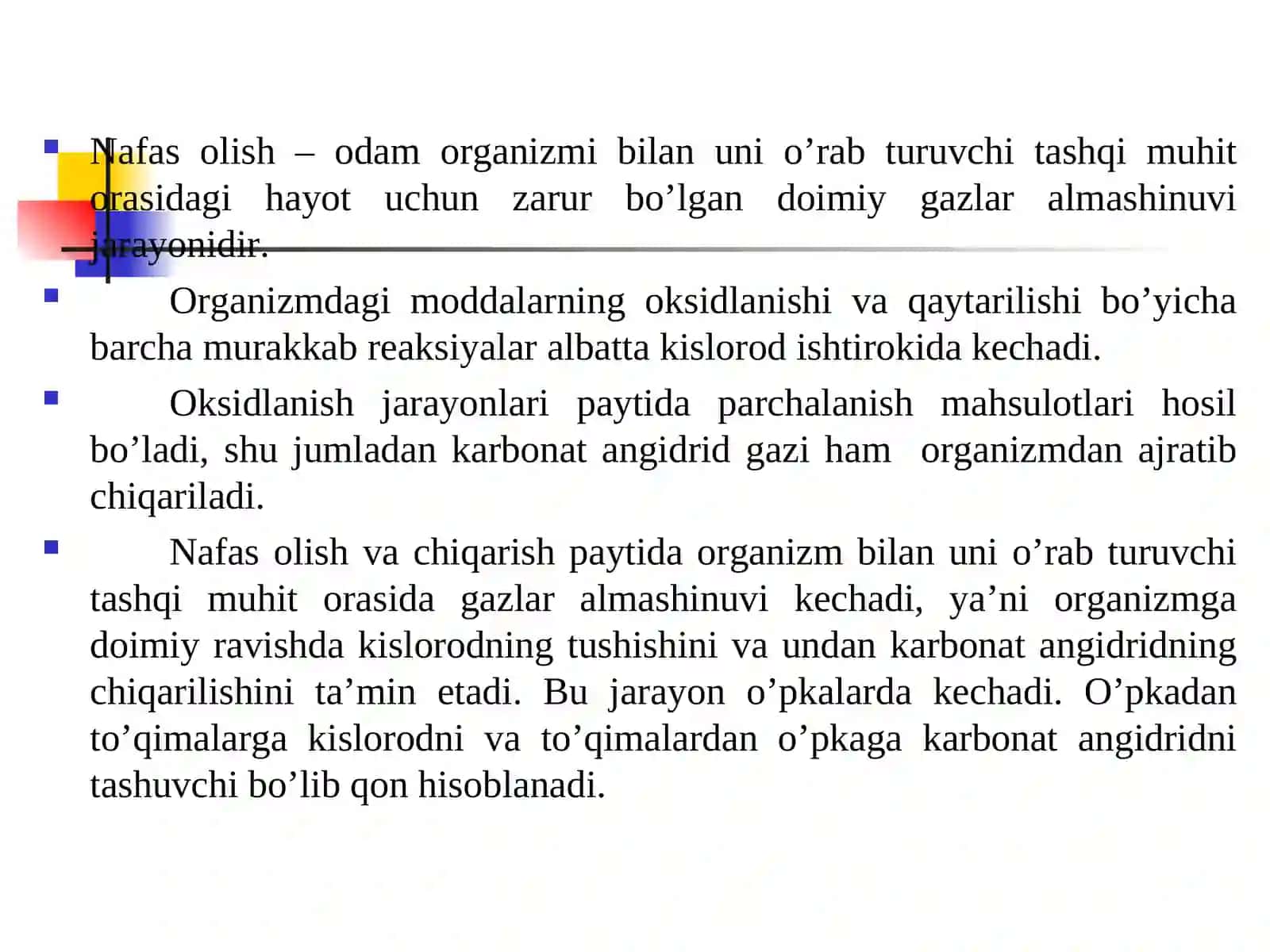 NAFAS OLISH SISTEMALARI 3