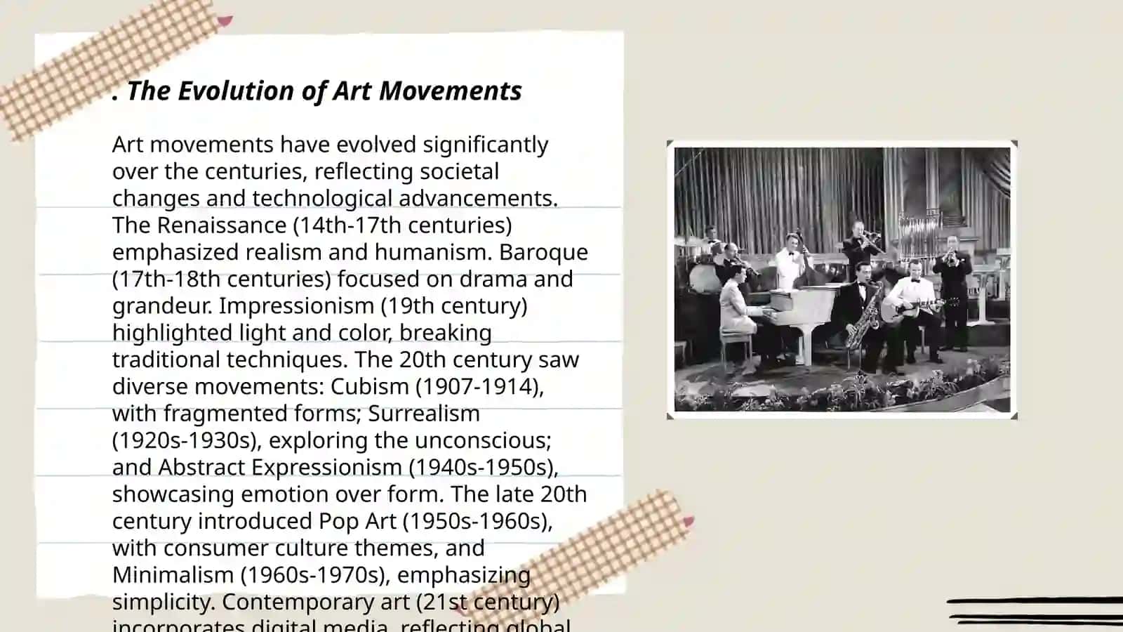 Evolution of Art Movements 3