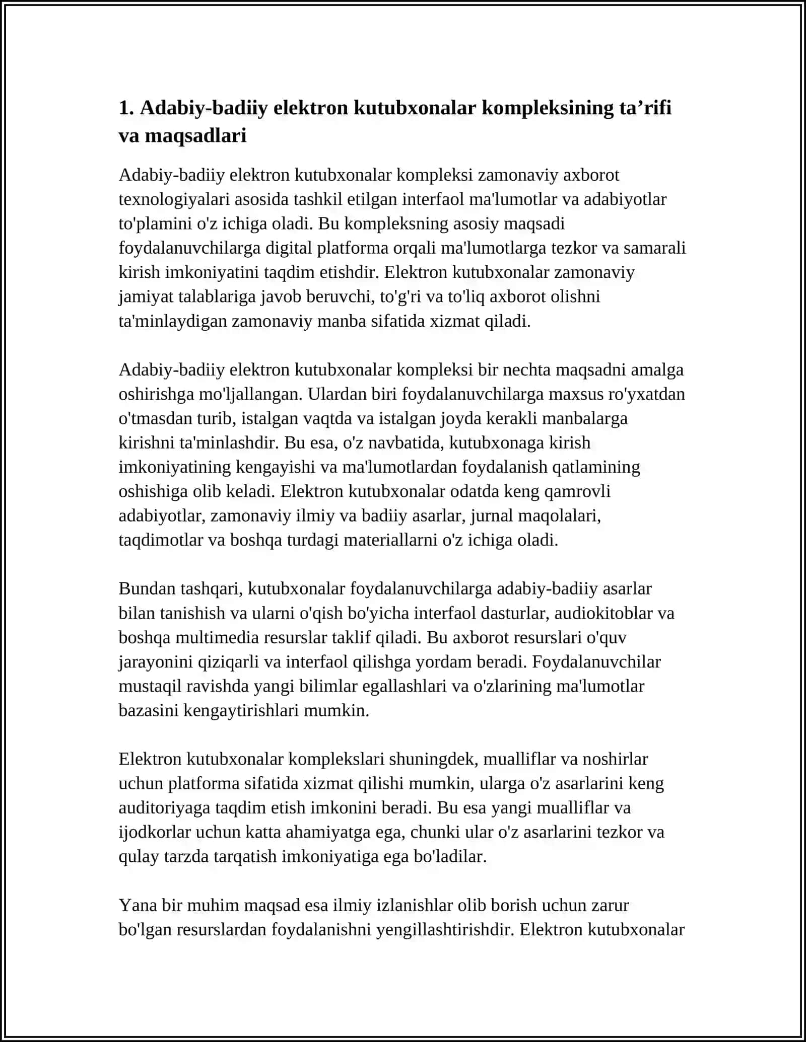 ADABIY-BADIIY ELEKTRON KUTUBXONALAR KOMPLEKSI 3