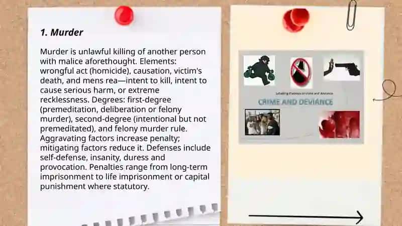 Crimes against life and health 3