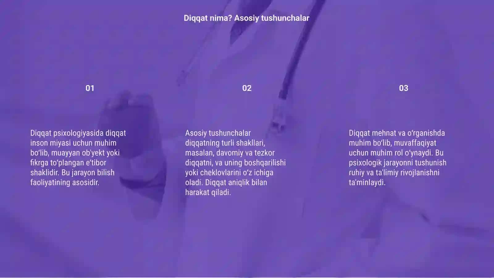 Diqqat psixologiyasi 3