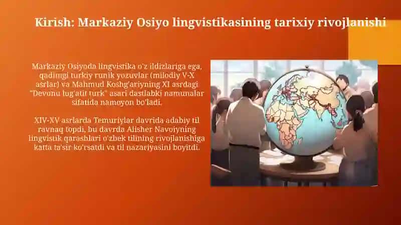 O’rta Osiyoda tilshunoshlikning rivojlanishi 3