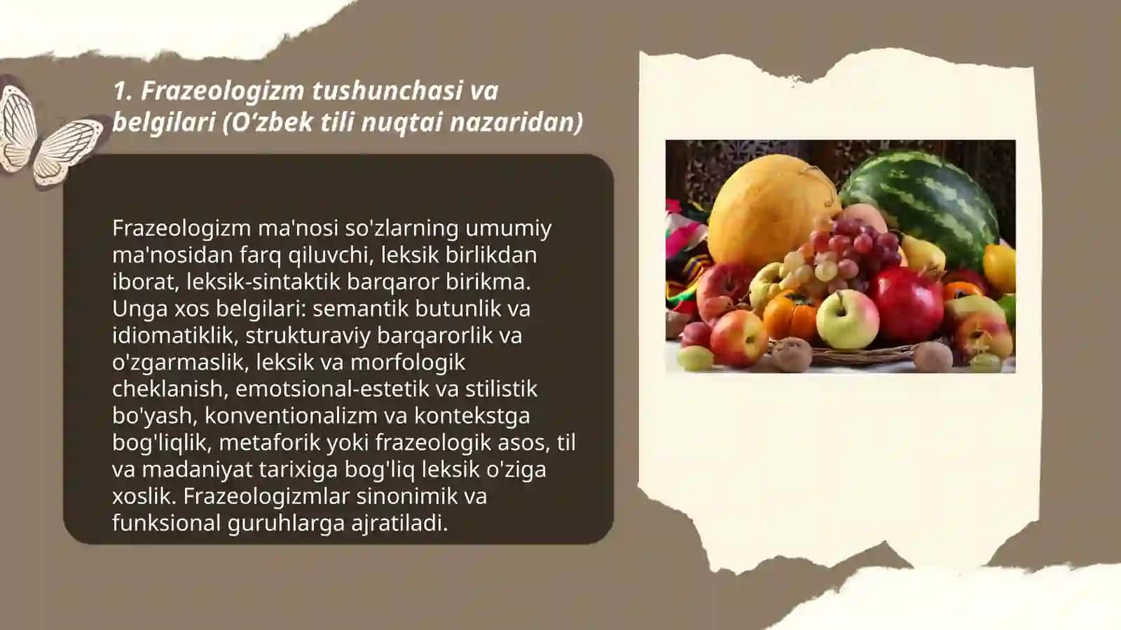 O’zbek tili frazeologizmlari 3