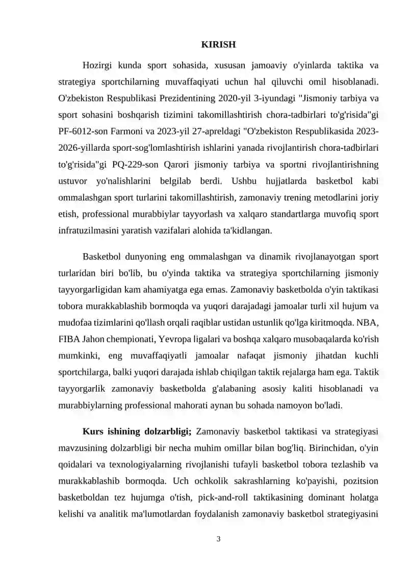 Zamonaviy basketbolda taktika va strategiya 3