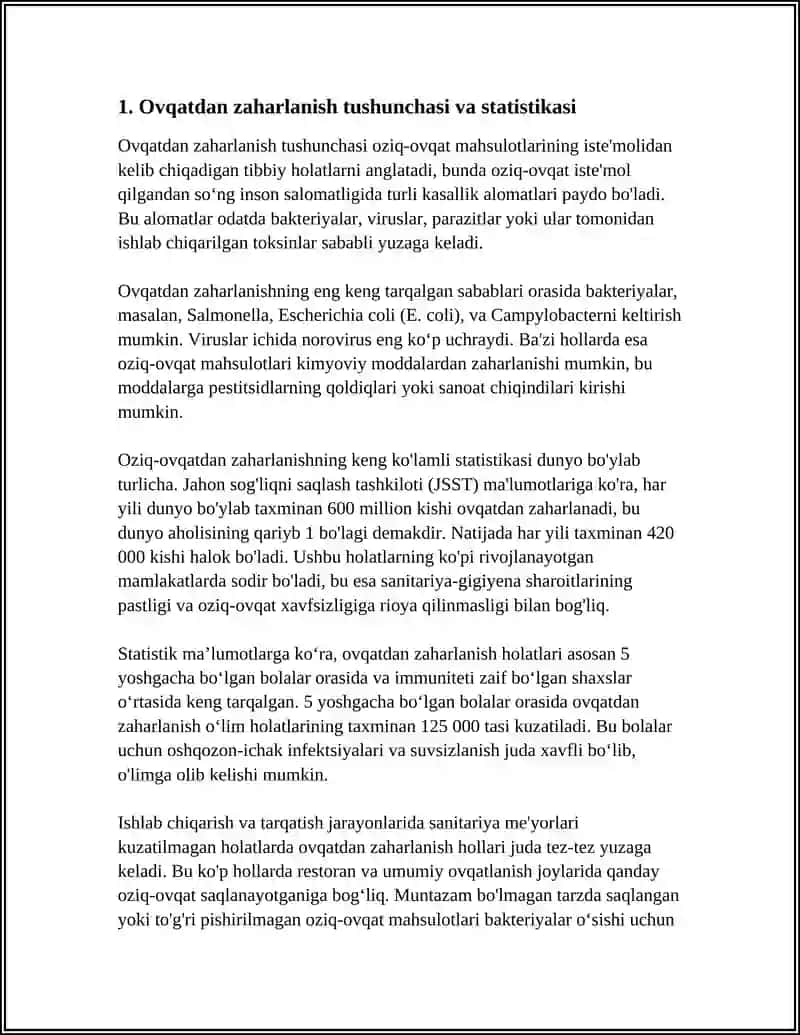 OVQATDAN ZAHARLANISH VA UNING PROFILAKTIKASI 3