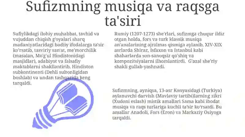 Sufizmning musiqa va raqsga ta'siri 3