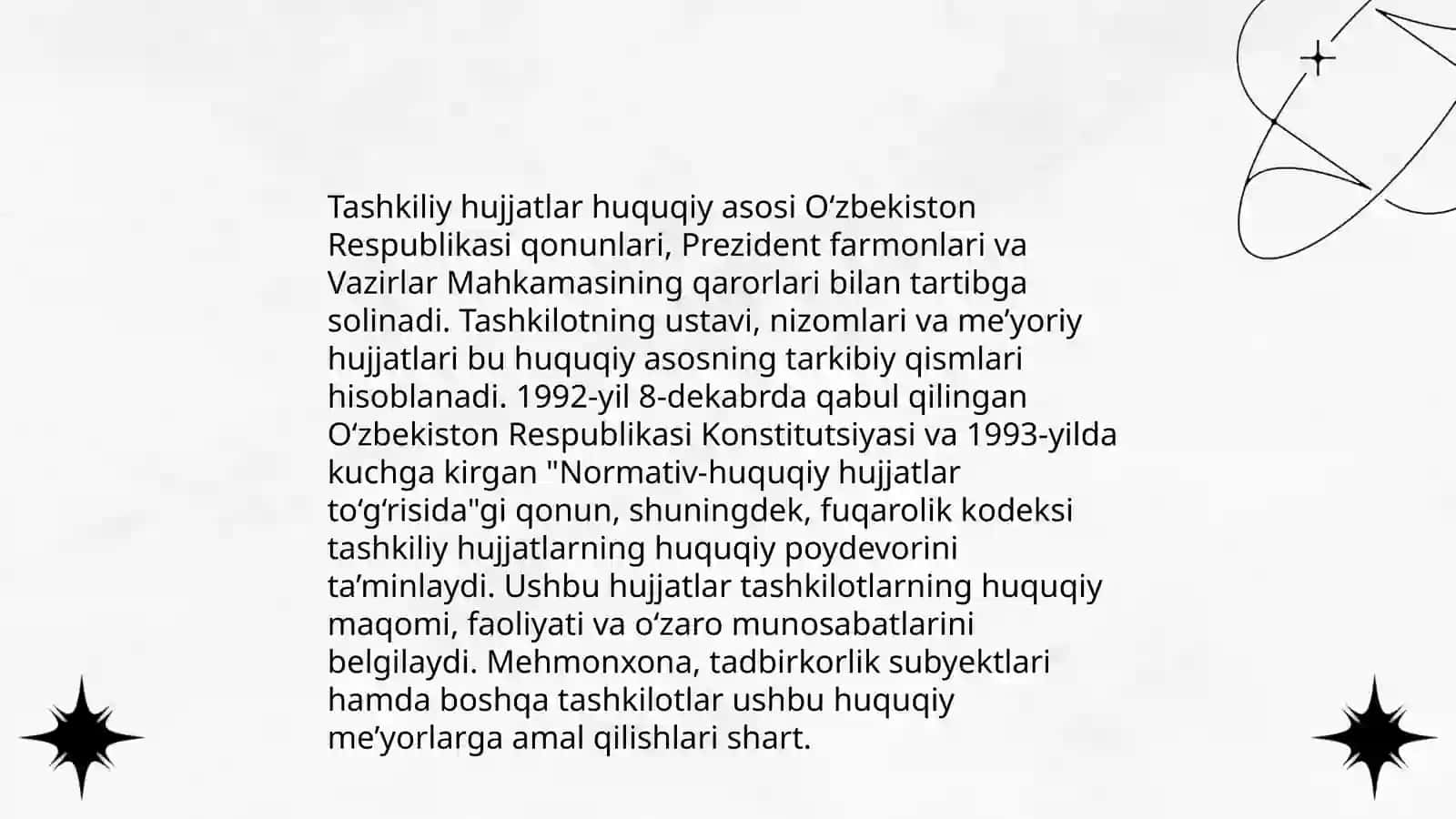Tashkiliy hujjatlar 3