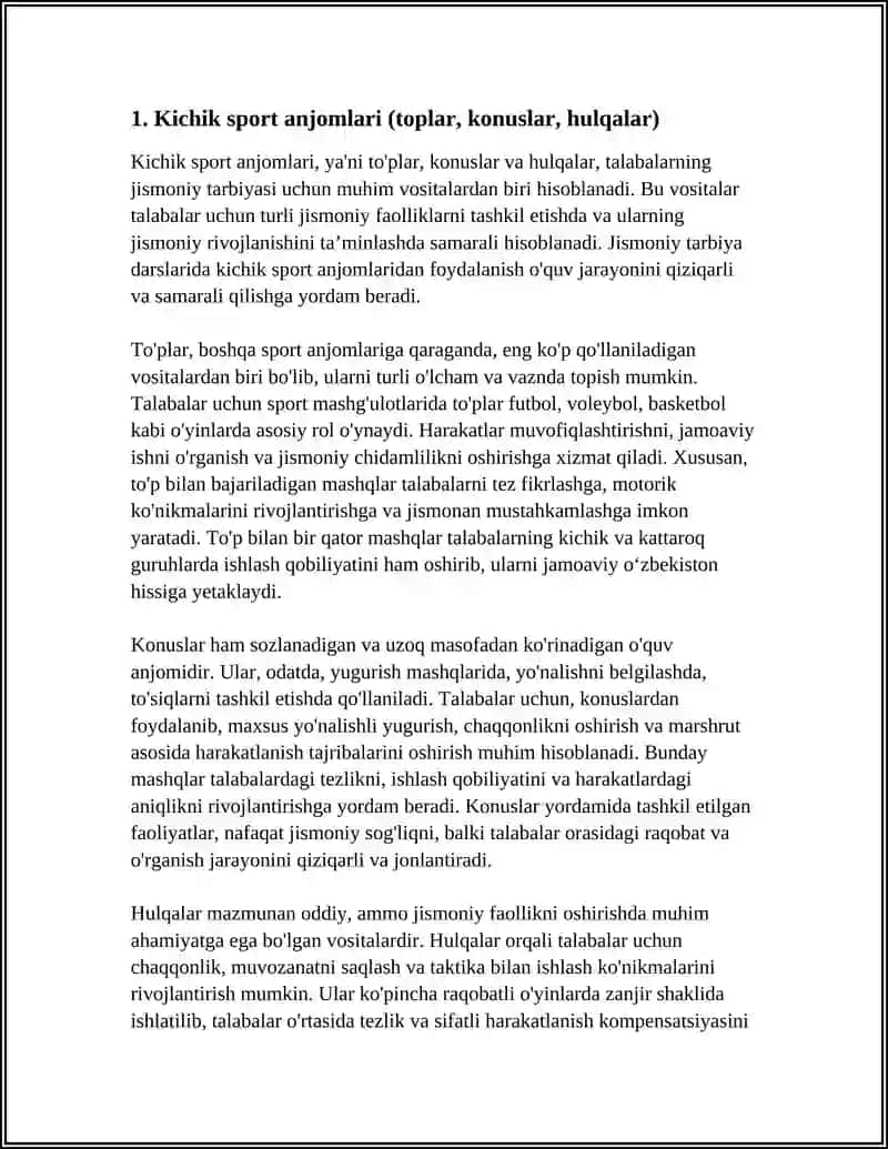 TALABALAR UCHUN JISMONIY TARBIYA VOSITALARI 3