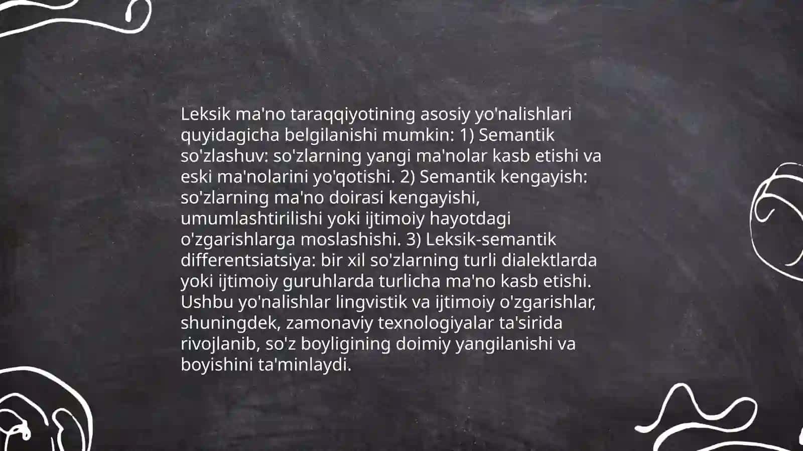 Leksik ma'no taraqqiyoti 3