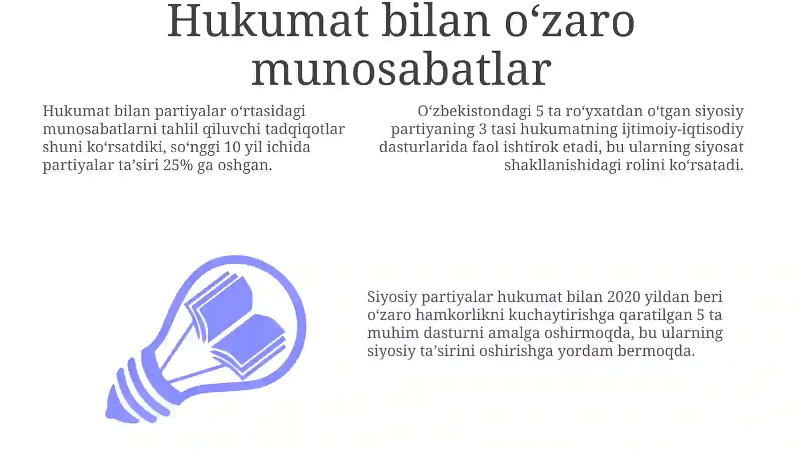 Oʻzbekiston Respublikasi partiyalar faoliyati 3