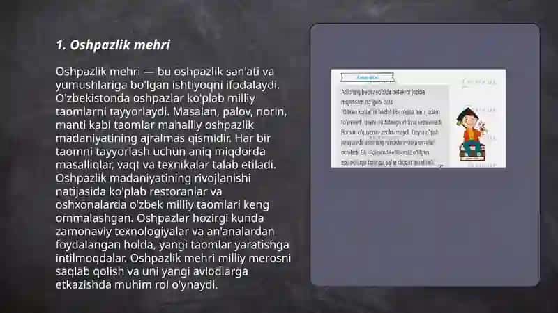 Oshpazlik mehri 3