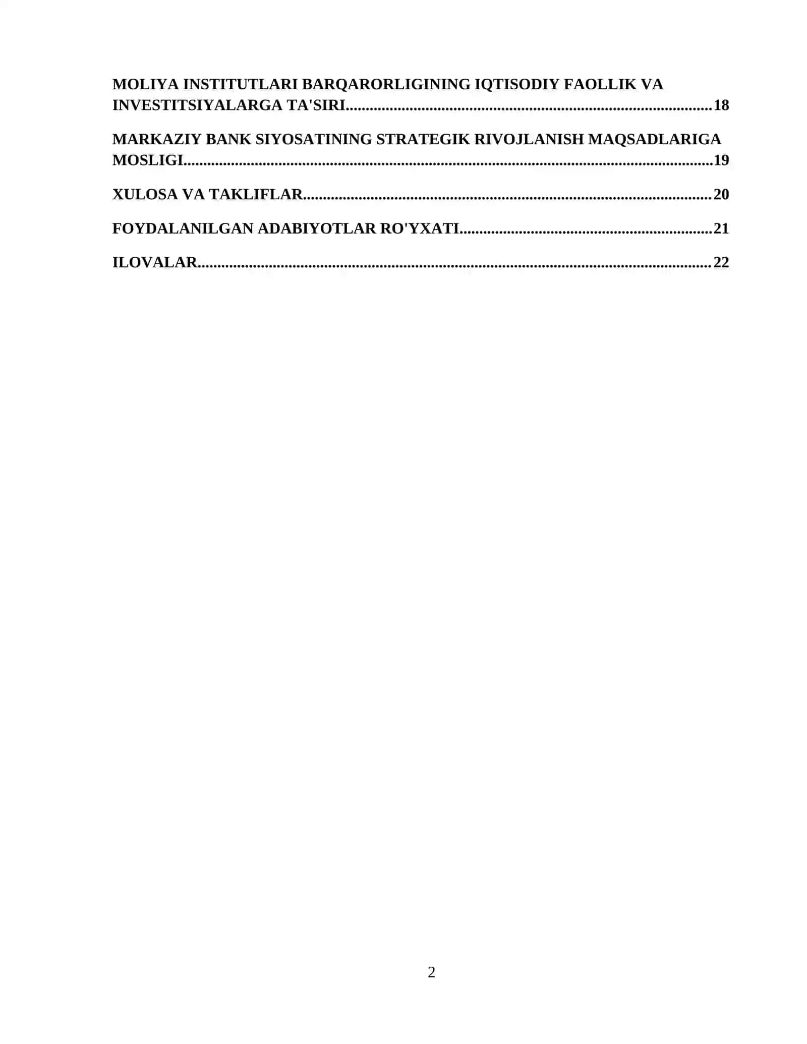 Markaziy bankning iqtisodiyotdagi oʻrni 3