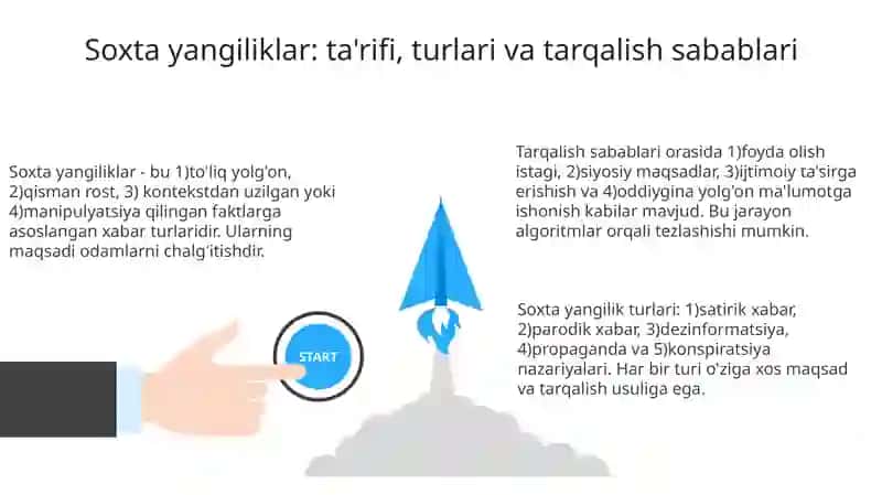 Soxta yangiliklar: Ta'rifi, sabablari va oqibatlari 3