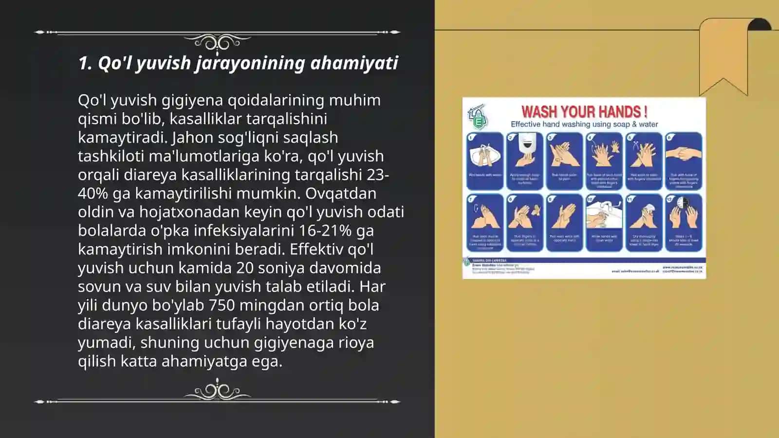 Qo'l yuvish texnikasi 3