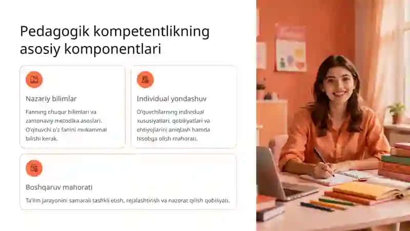 Pedagogik kompetentlik va pedagogik mahorat tushunchasi 3
