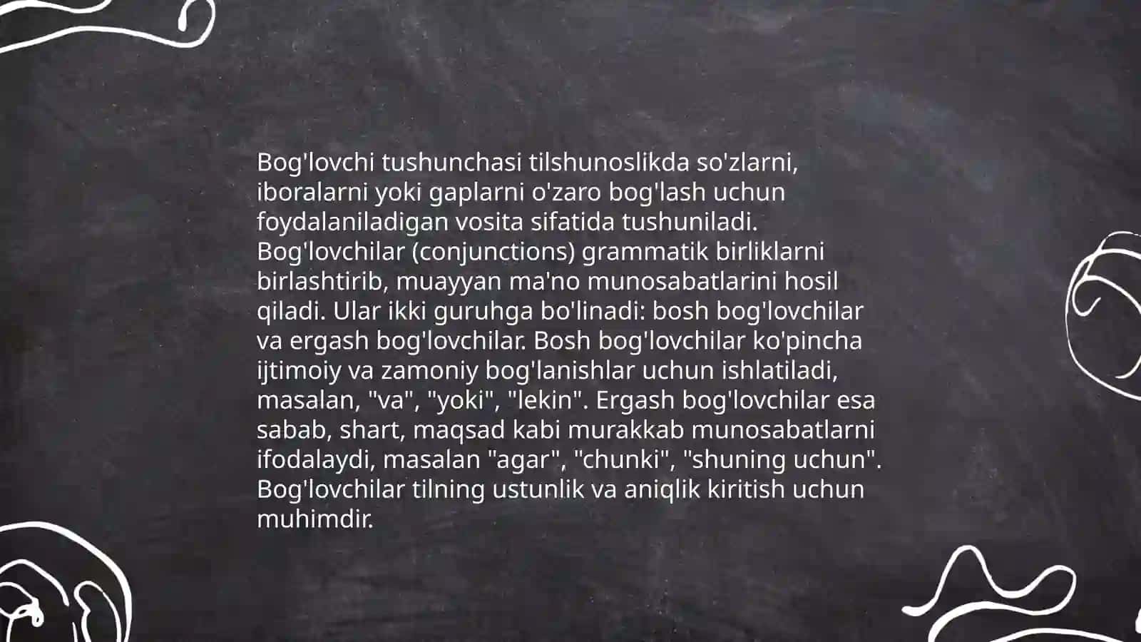 Bogʻlovchi va uning turlari 3