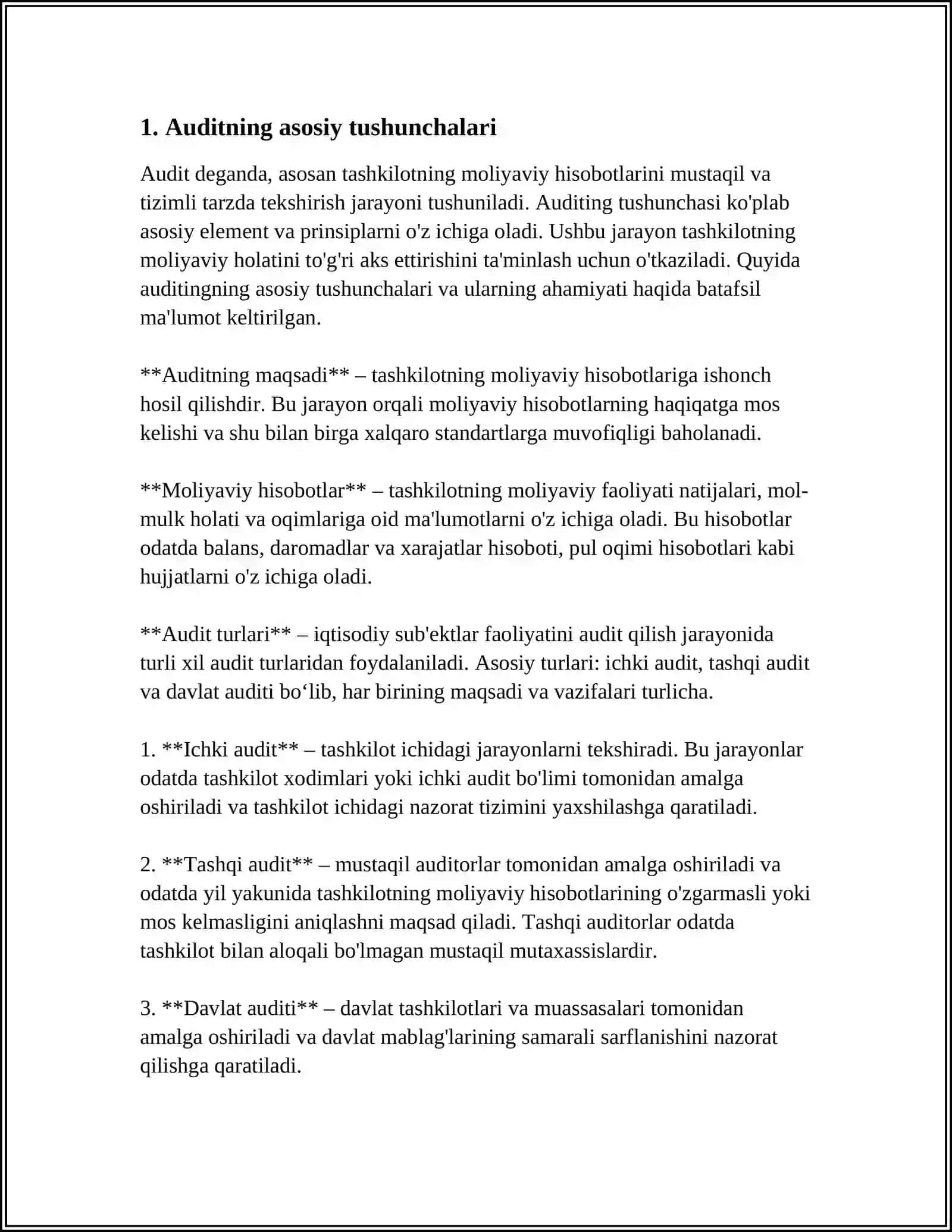 AUDITNING MOHIYATI VA RIVOJLANISH TARIXI 3