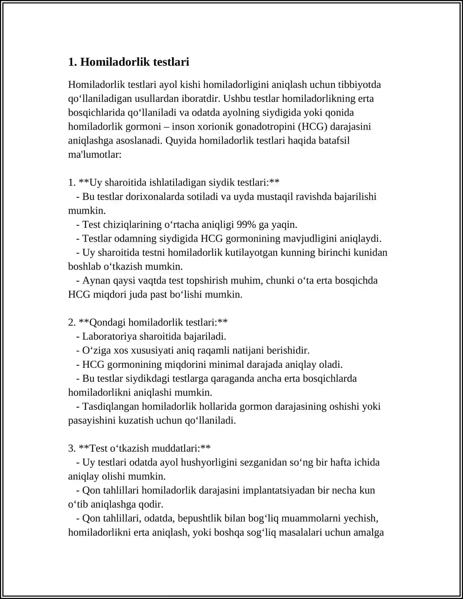 HOMILADORLIK DIAGNOSTIKASI 3