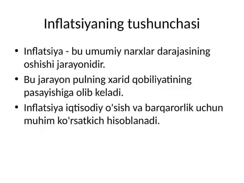 INFLATSIYA 3