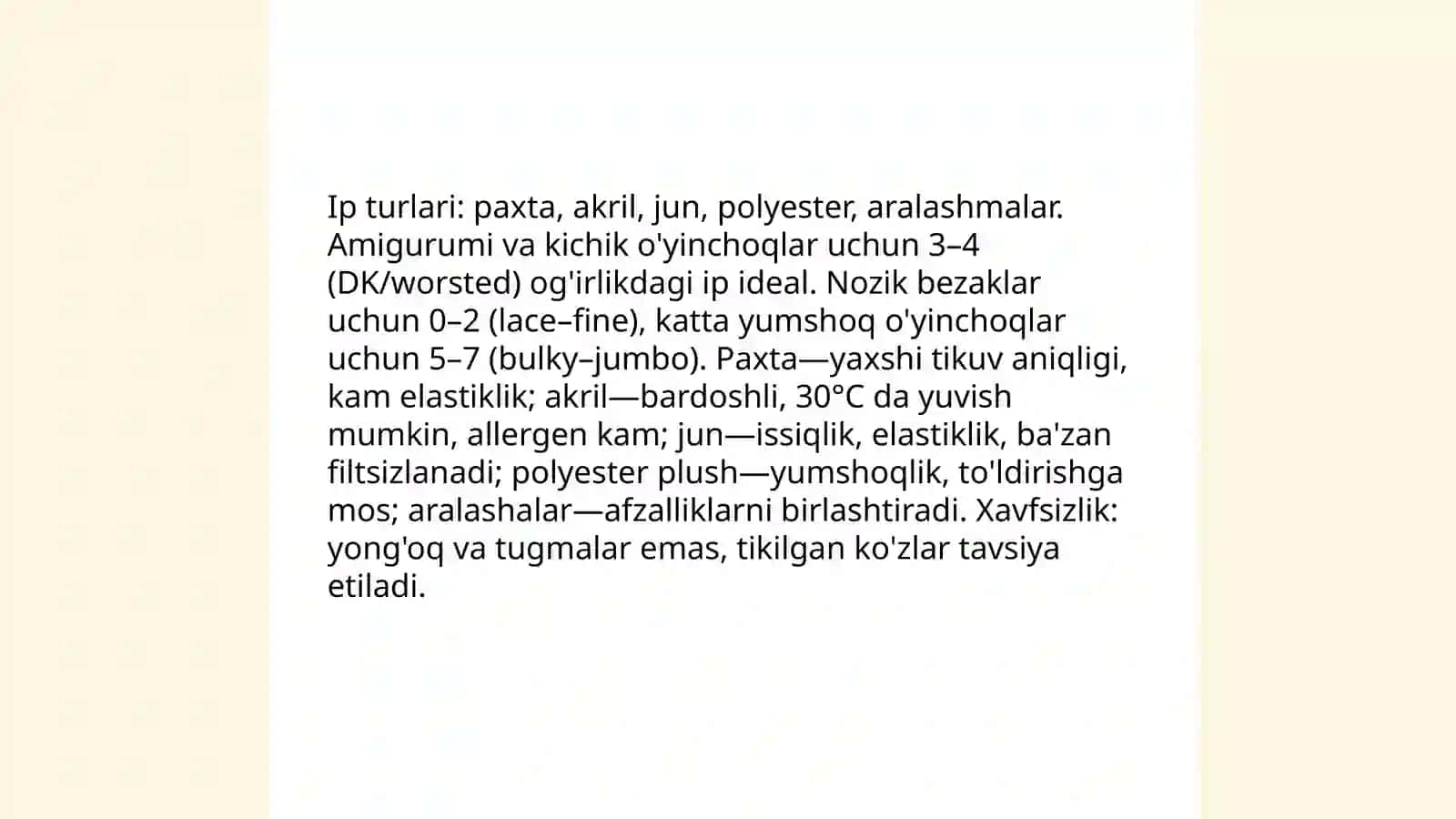 Ipdan turli o'yinchoqlar tikish texnalogiyasi 3