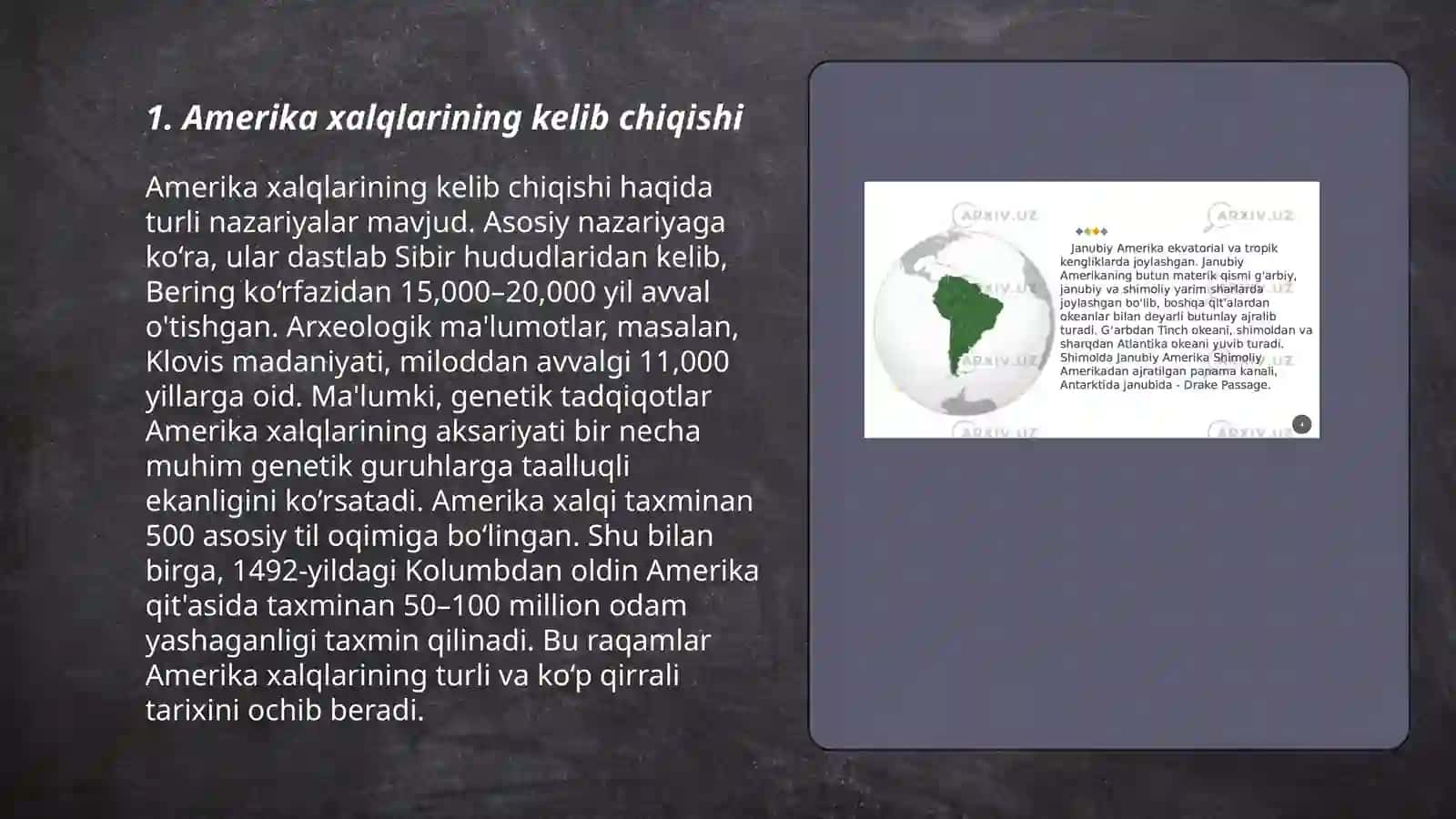 Amerika xalqlari etnologiyasi 3