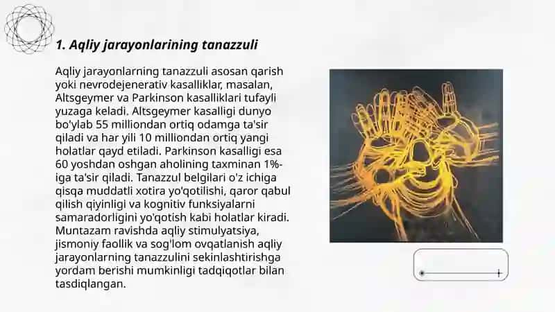 Aqliy jarayonlarning patalogiyasi 3