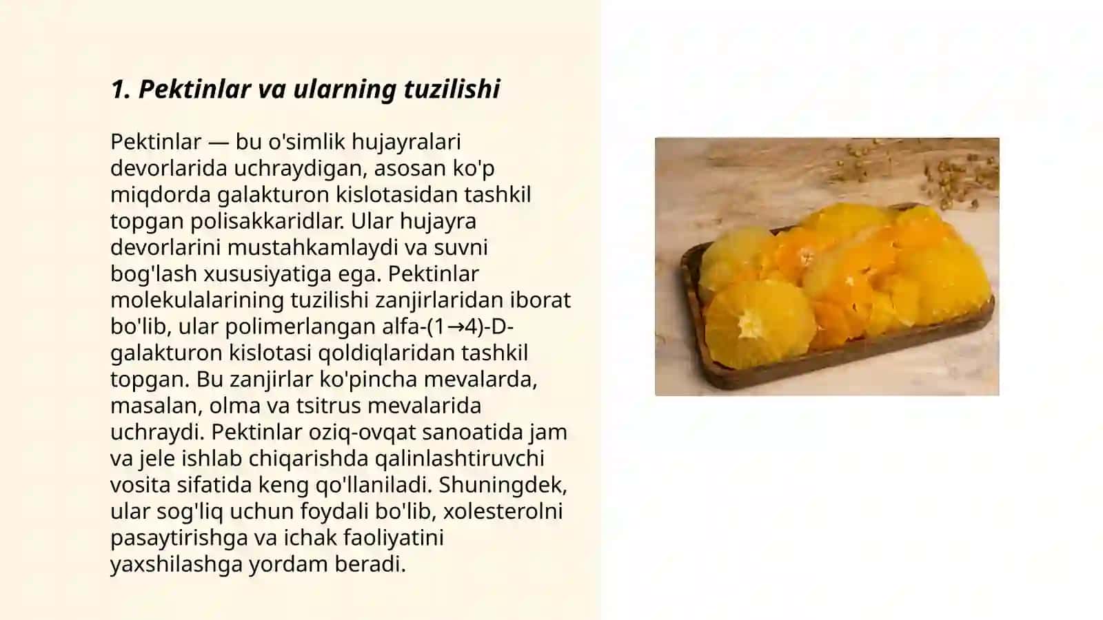 Pektinlar Amilopektinlar 3