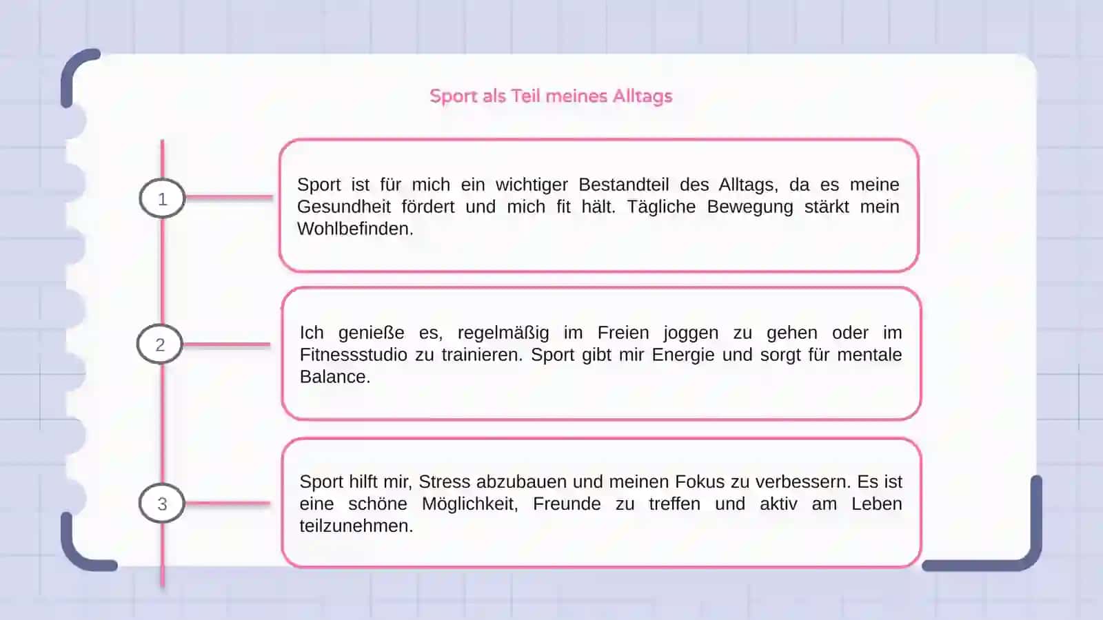Sport in meinen Leben 3