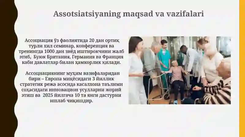 Yevropada gospital pedagoglar uyushmasi tashkil etish tarixi 3