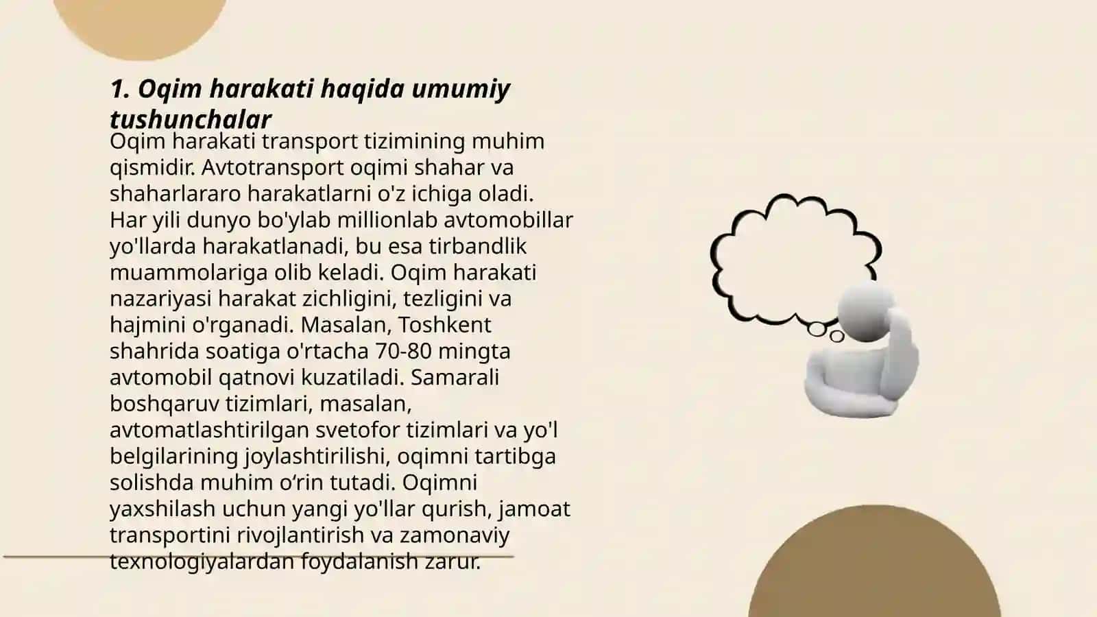 Oqim harakati haqida umumiy tushunchalar 3
