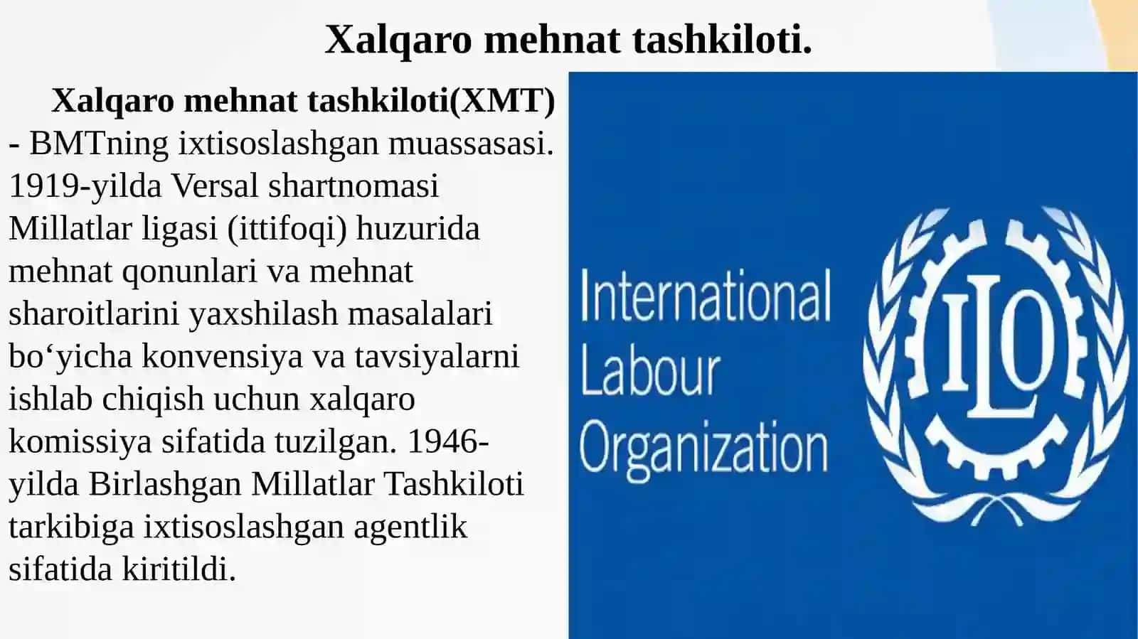 Xalqaro mehnat tashkiloti 3