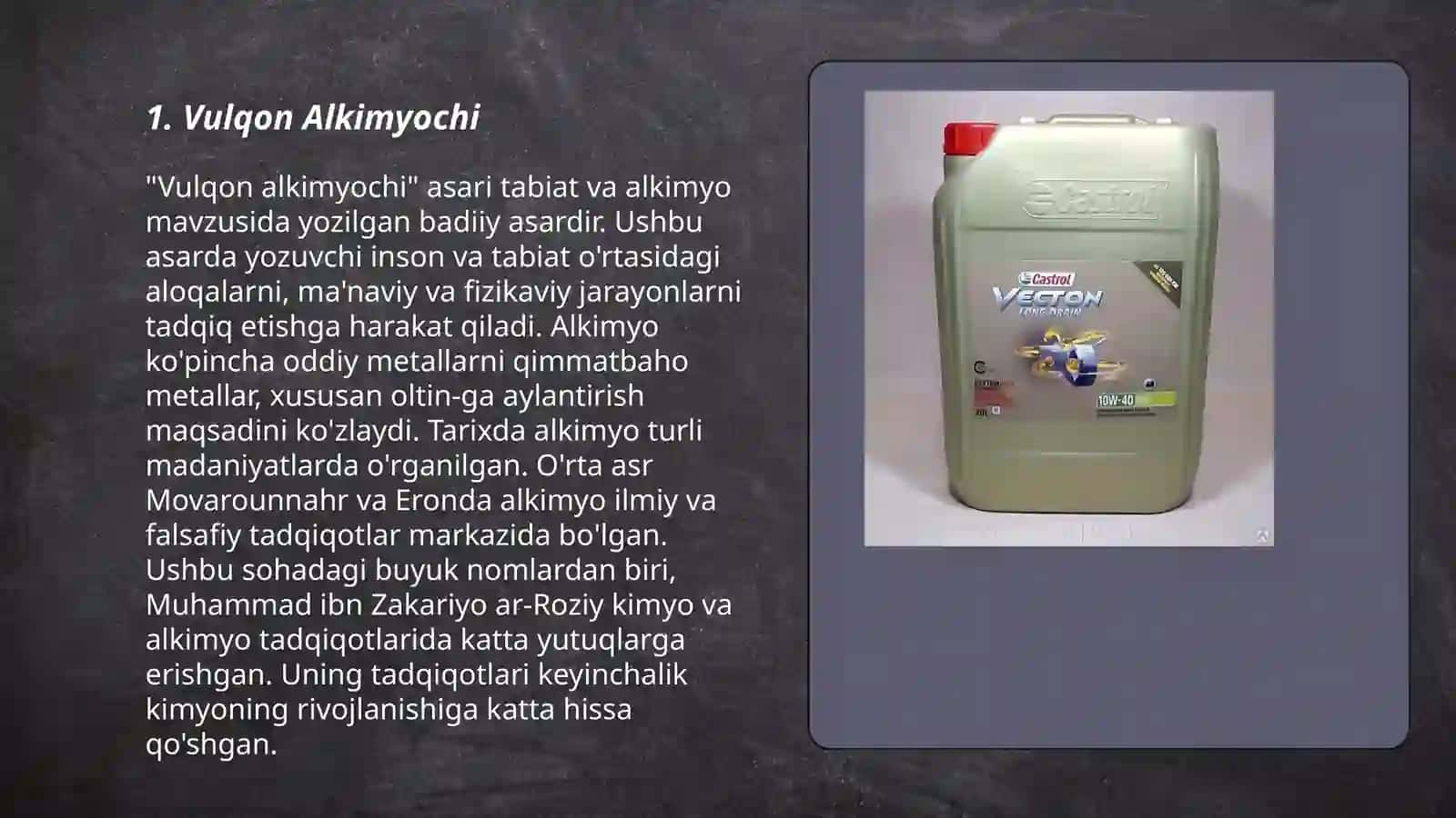 Yevropa alkimyosi namoyondalari 3