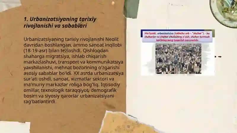 Urbanizatsiya va atrof muhit 3