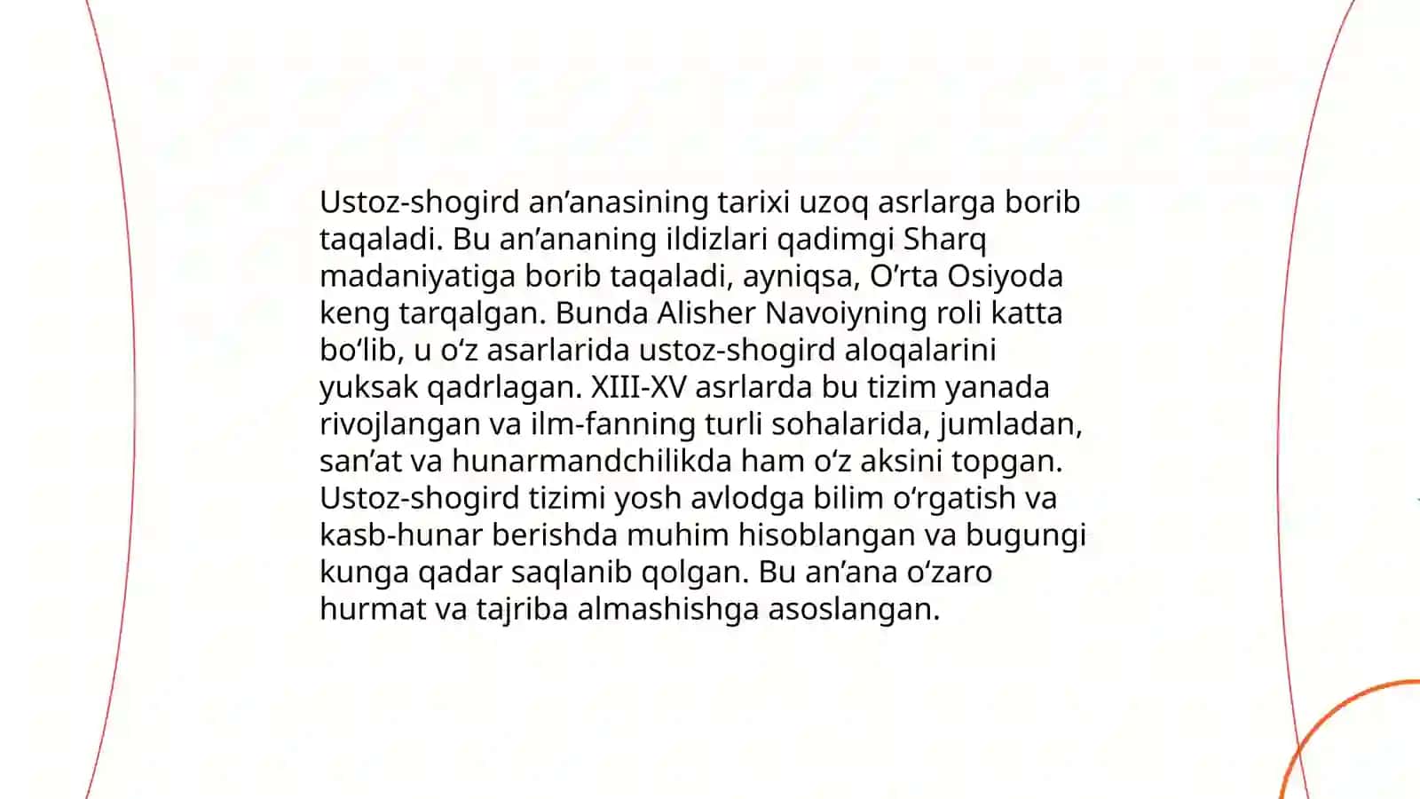 Amaliy bezak san’ati va hunarmandchilikda ustoz shogird an’anasi 3