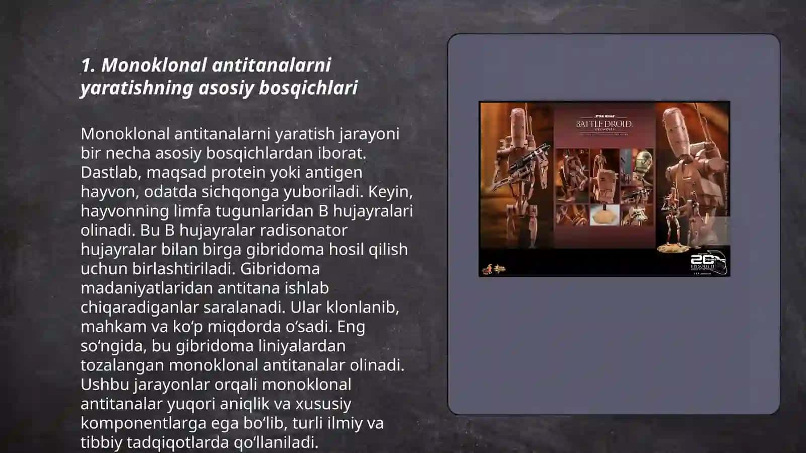 Monoklonal antitenalar olish 3