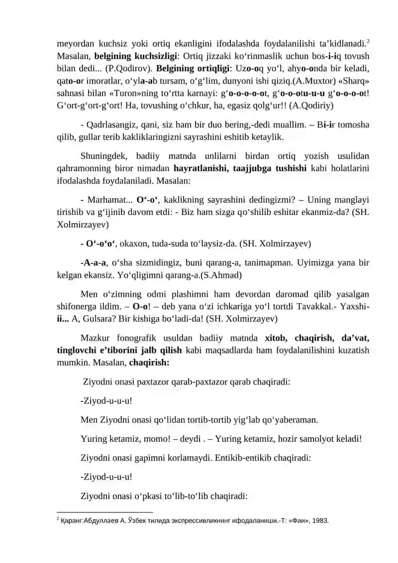 Badiiy matnning fonetik-fonologik xususiyatlari 3