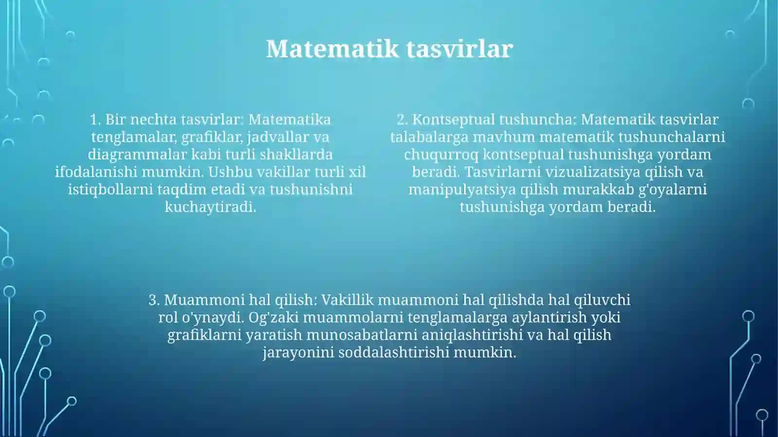 Narx tushunchasi 3