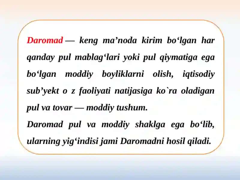 MILLIY DAROMAD VA MILLIY HISOBLAR TIZIMIDAGI BOSHQA DAROMAD KO‘RSATKICHLAR 3