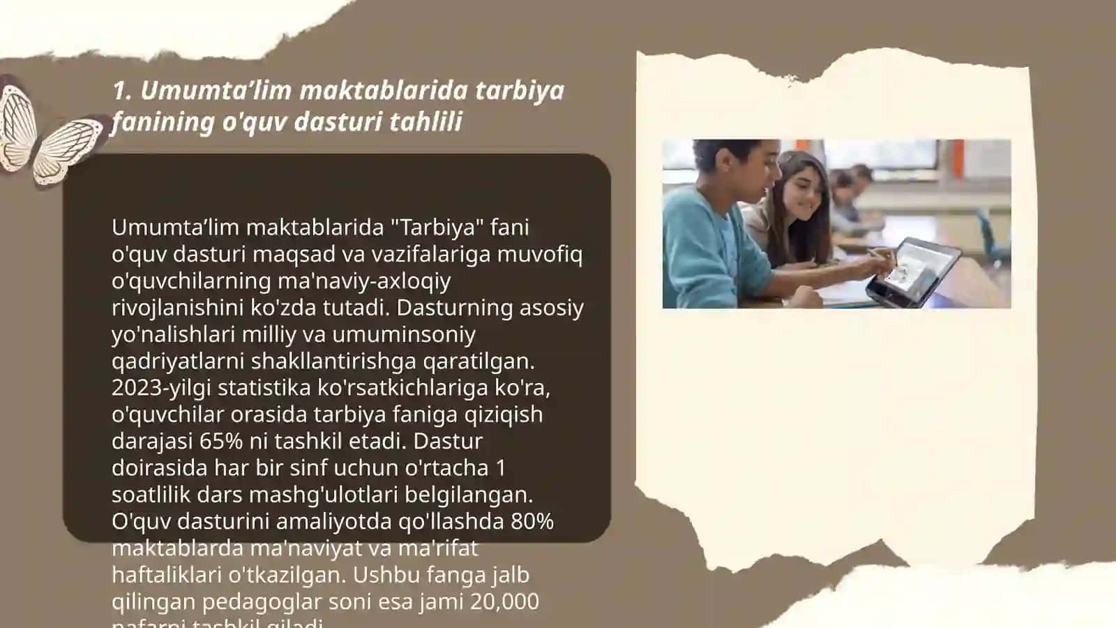 Tarbiya fani o'qitish metodlari 3