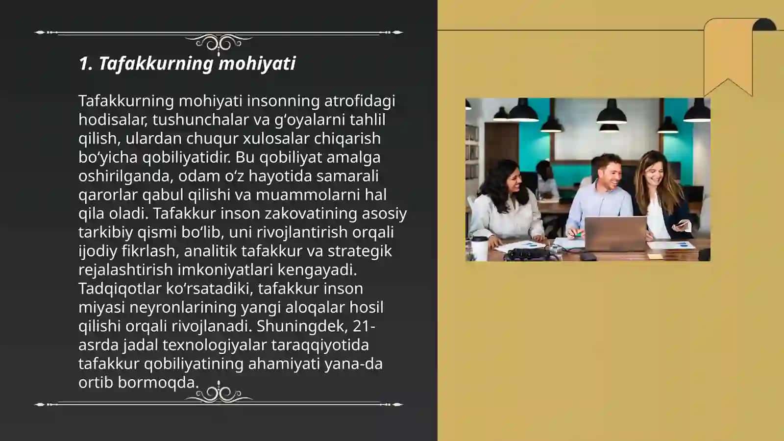 Tafakkur va Intelekt 3