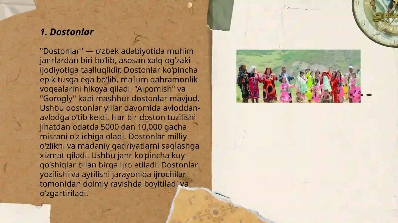 Xalq oģzaki ijodi janrlari 3