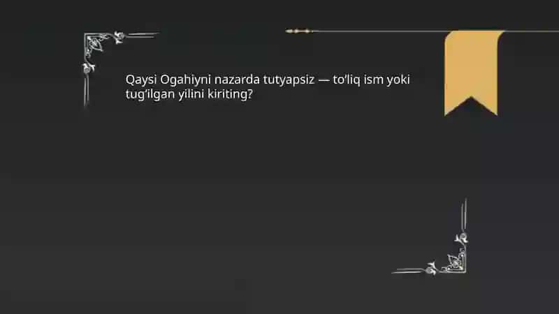 Ogahiy hayoti va ijodi 3