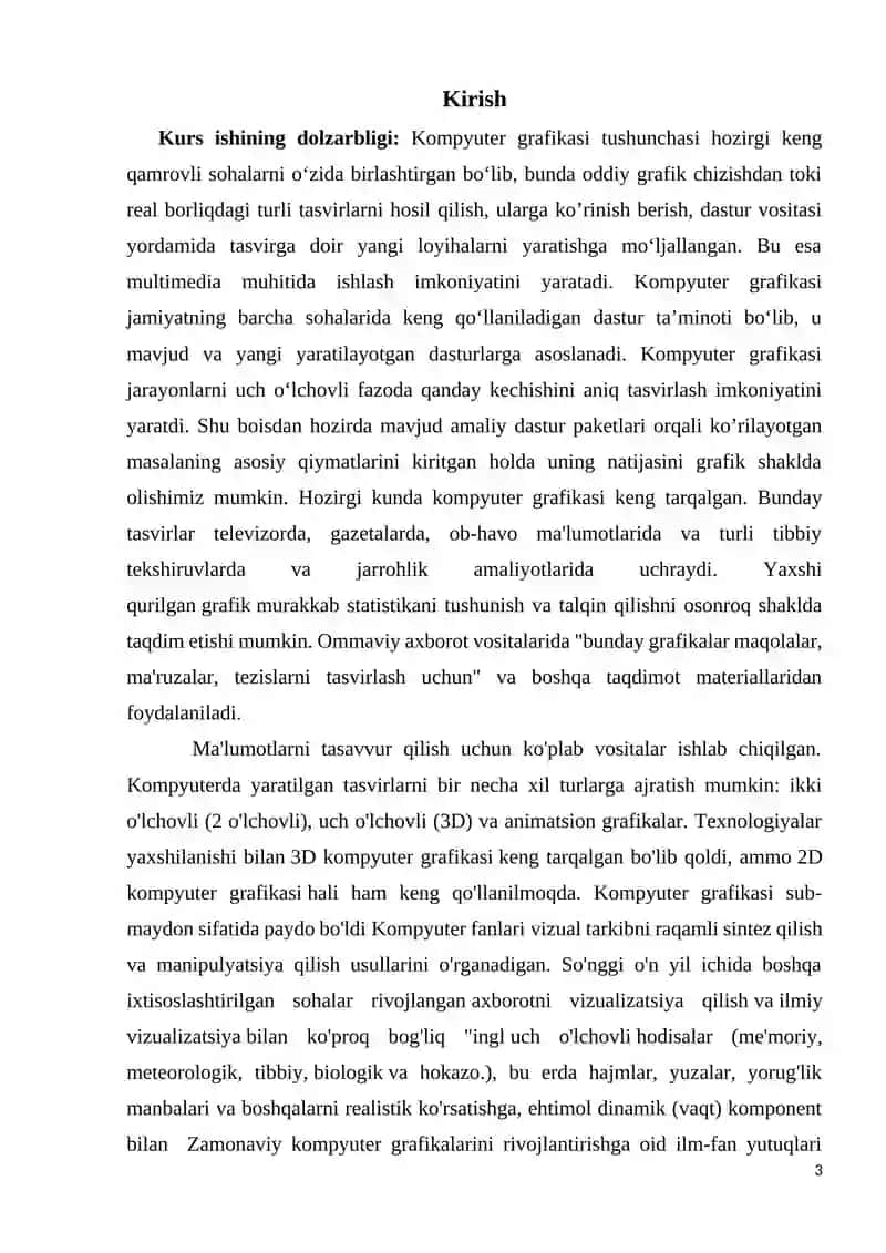 KOMPYUTER GRAFIKASI VA WEB DIZAYN 3