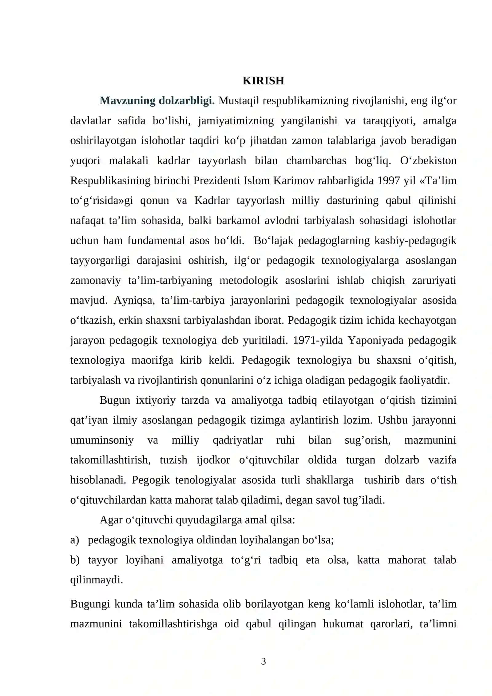 TA’LIM JARAYONI YAXLIT TIZIM SIFATIDA 3