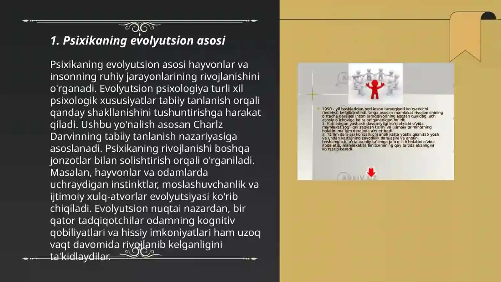 Psixikaning filogenetik taraqqiyoti 3
