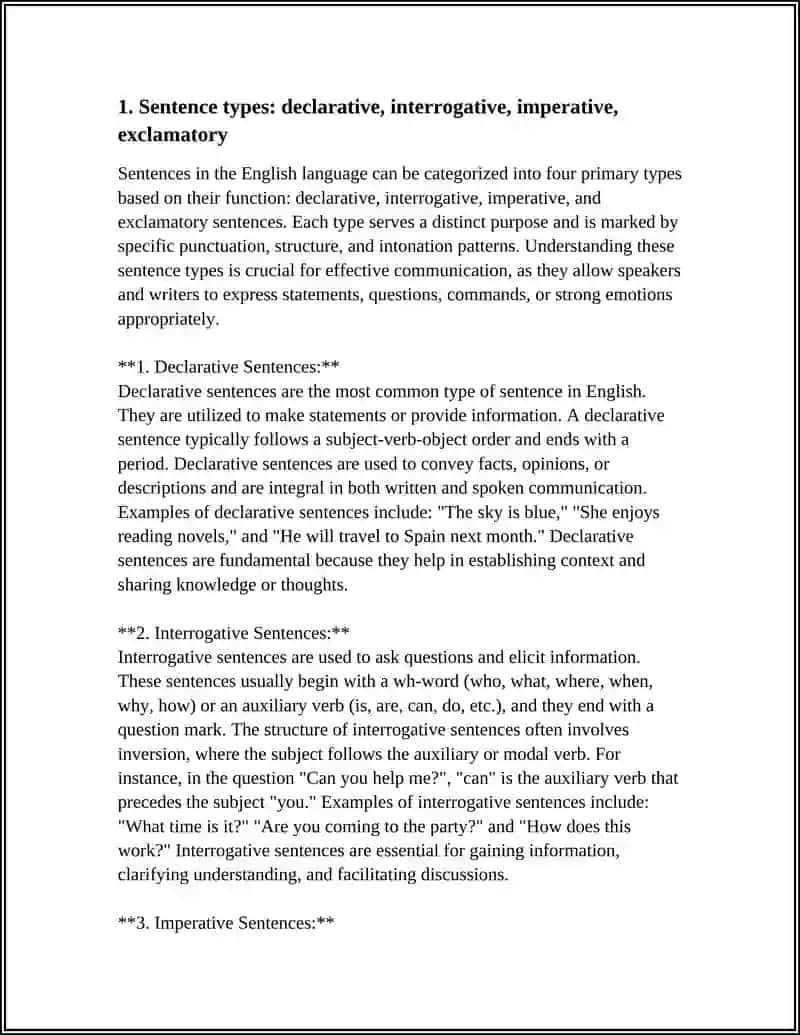 SENTENSES 3