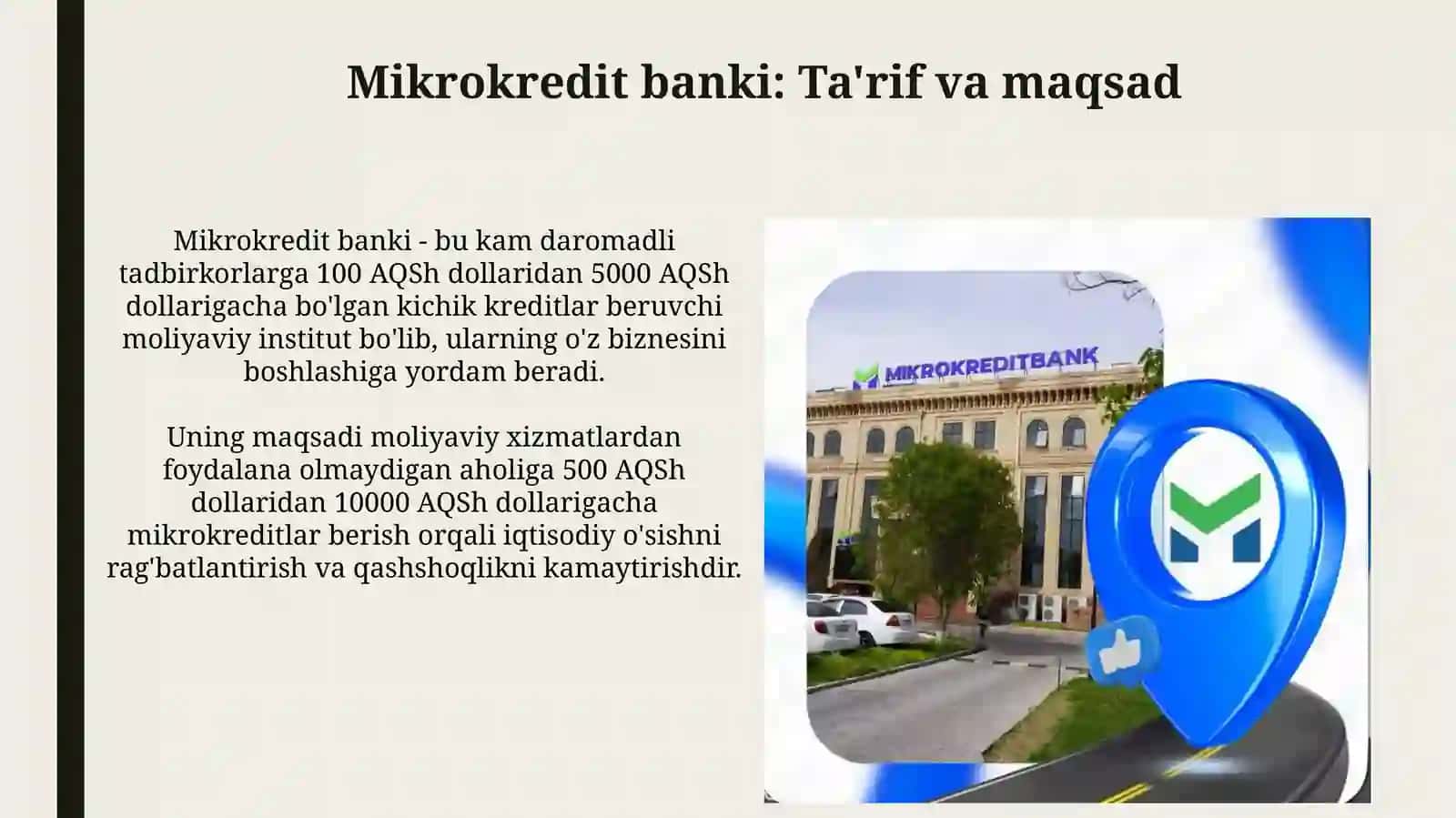 Mikrokreditbank 3